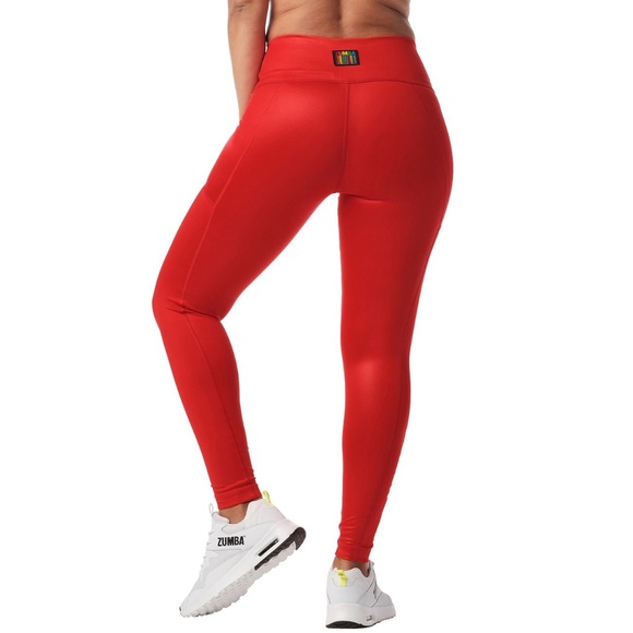 Bright And Bold High Waisted Ankle Leggings - Picture 3 of 3